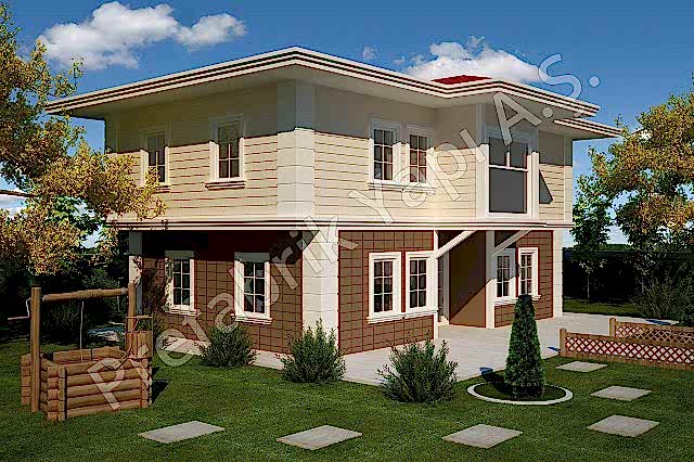 فلل مخططة بالطراز التركي