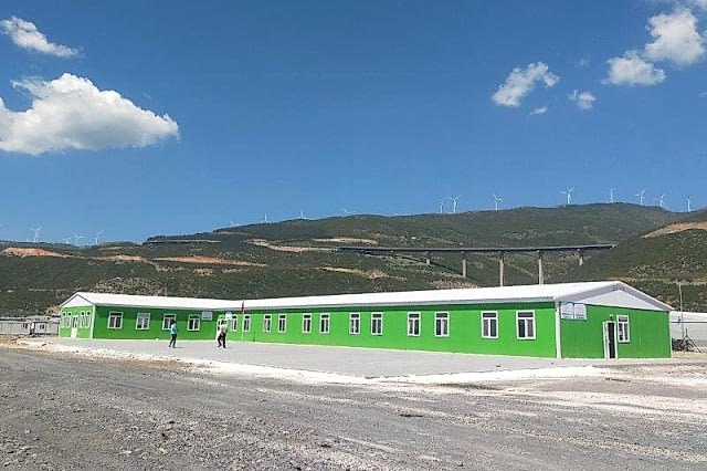 Écoles de soutien construites en raison des tremblements de terre à Kahramanmaraş