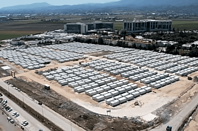 Conteneurs d’urgence construits en raison des séismes à Kahramanmaraş