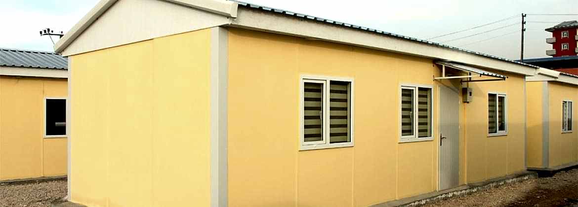 Acil Yerleşim Evleri - Prefabrik Yapı A.Ş.