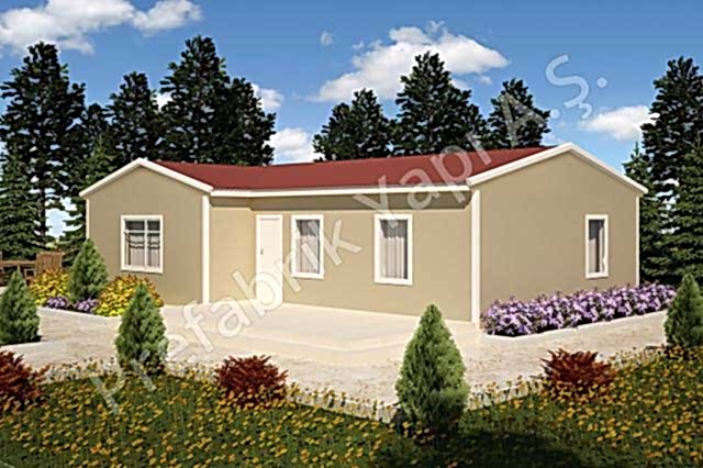 Ayder 88 m2 Prefabrik Ev
