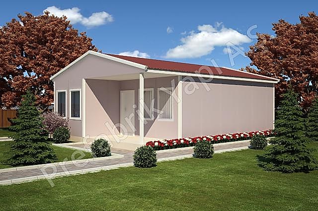 Demre 58 m2 Prefabrik Ev