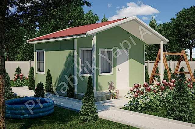 Dicle 27 m2 Prefabrik Ev