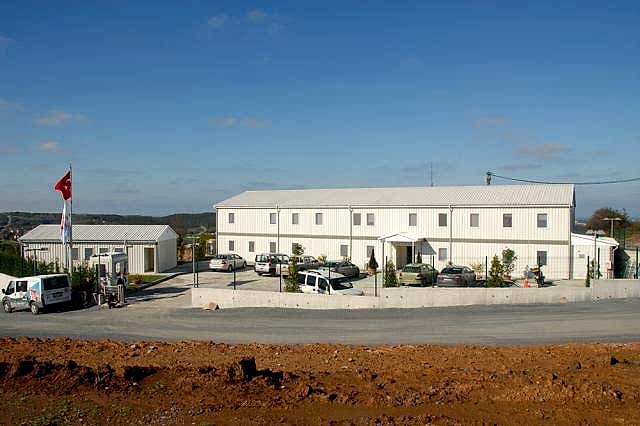 Eczacıbaşı İnşaat Ormanada Projesi Şantiye Binaları