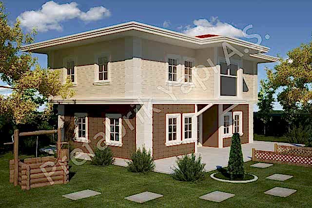 Safranbolu 154 m2 Prefabrik Ev