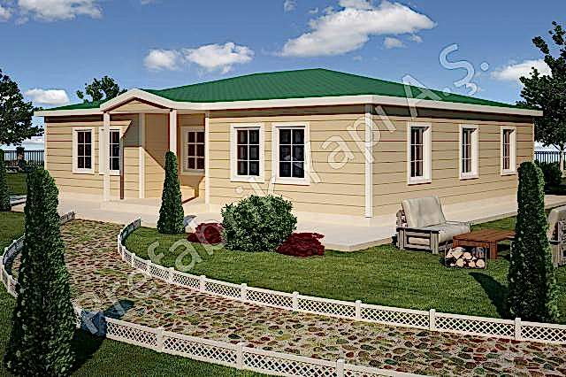 Toros 106 m2 Prefabrik Ev