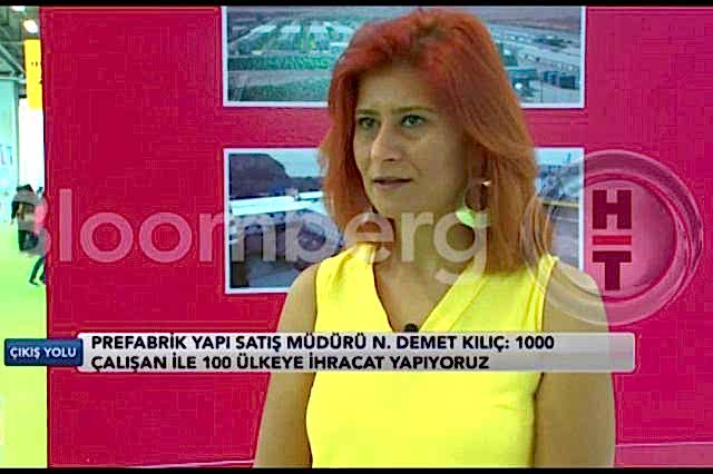 Prefabrik Yapı 39. Yapı Fuarı’nda [Bloomberg HT]