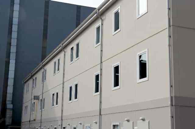 Üç Katlı Prefabrike Bina