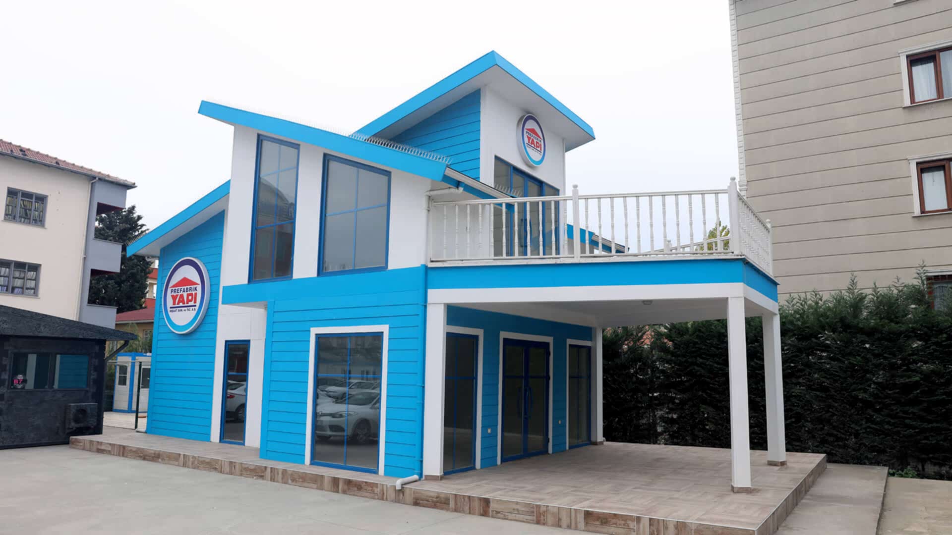prefabrik dubleks ev