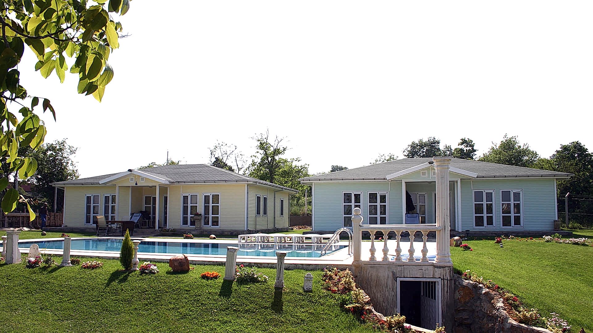 tek katlı prefabrik ev