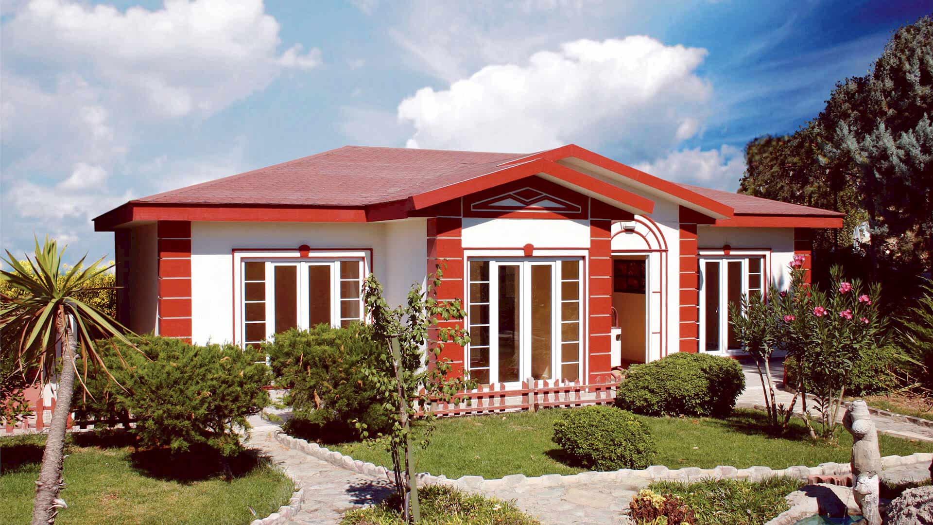 tek katlı prefabrik ev