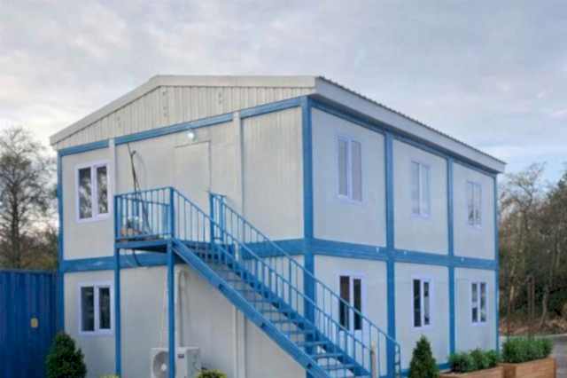 Konteyner Birleşimi Ofis Binası